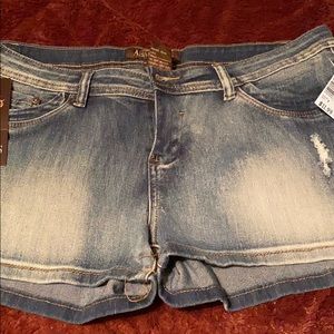 Juniors jean shorts